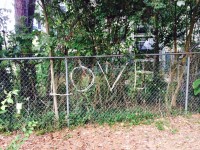 Love on the Fence at Lichgate on High Road