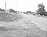 Entrance to High Road, August 1955