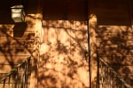 Front door of the cottage