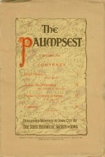 January 1934 Edition The Palimpsest