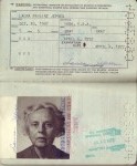 Pages 2 & 3 of Laura's 1972 Passport
