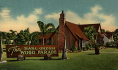 Earl Gresh Wood Museum Postcard
